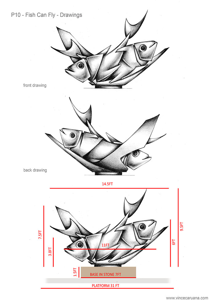 Fish Can Fly - Render 5